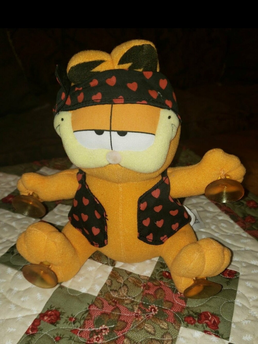 Vintage Garfield Window Plush